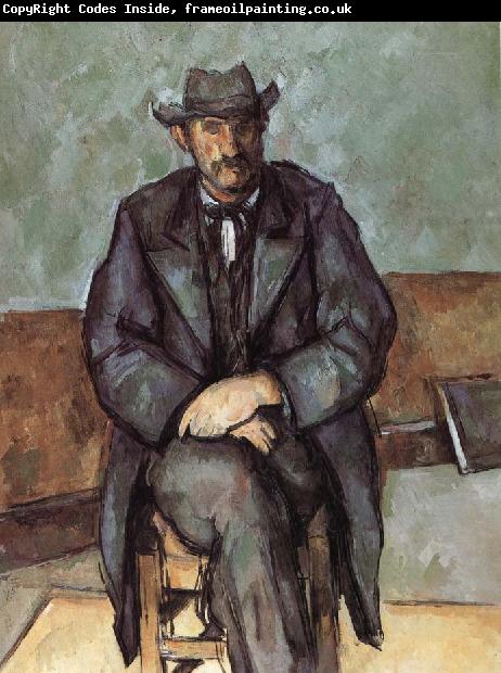 Paul Cezanne farmers sitting